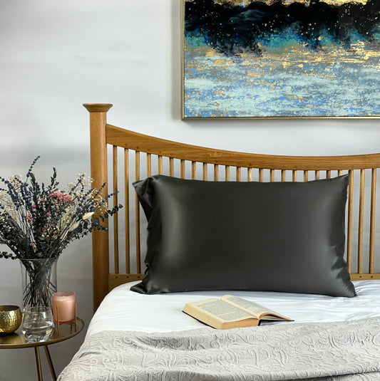 Silk Pillowcase - Forged Grey